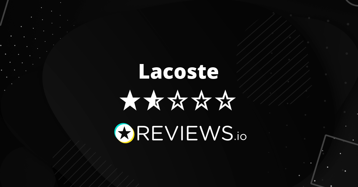 Reviews - Read Reviews on Shopuk.lacoste.com Before Buy | shopuk.lacoste.com