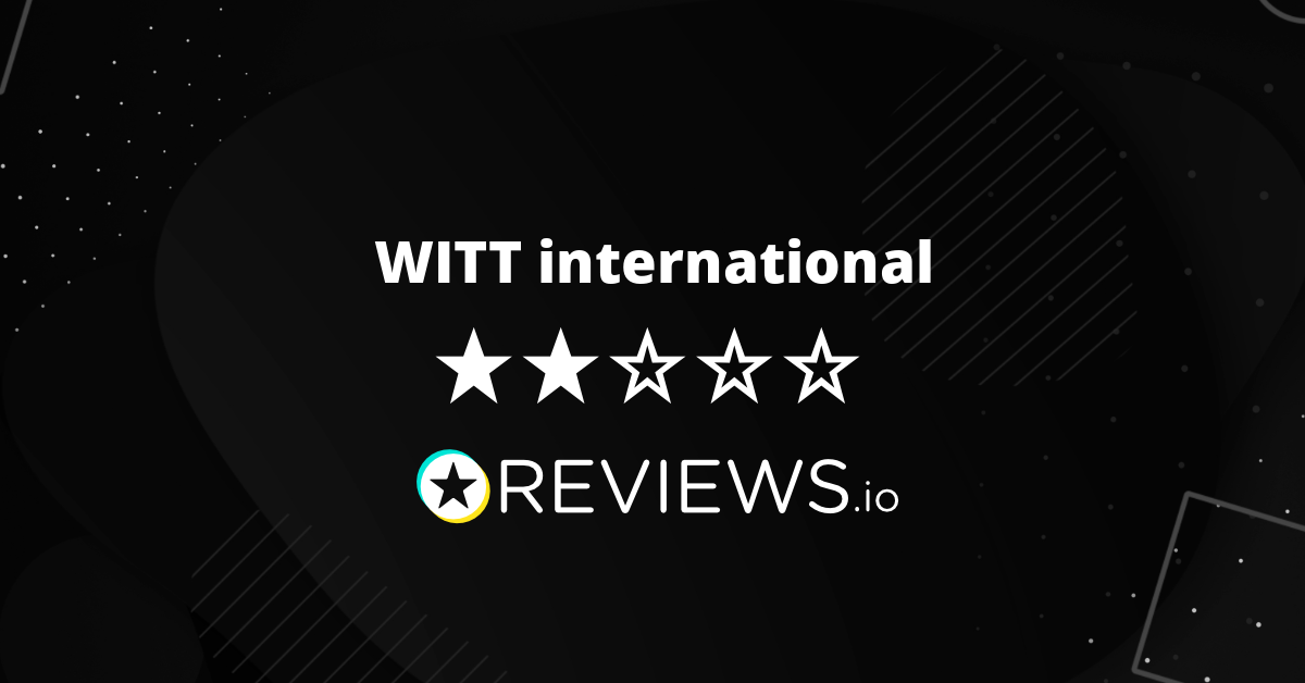 WITT international Reviews - Read Reviews on Witt-international.co.uk